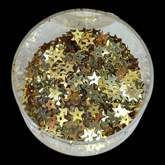 (11) Containers Jars of Crafters Glitter Lot Luco Glitterex Chunky 70s-90s VTG - Picture 6 of 12